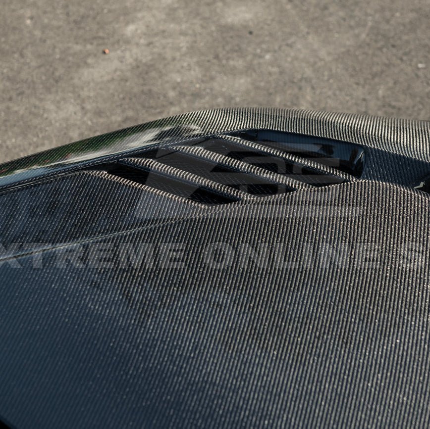 BMW G87 M2 V Style Carbon Fiber Front Vented Heat Extraction Hood 2023-Up