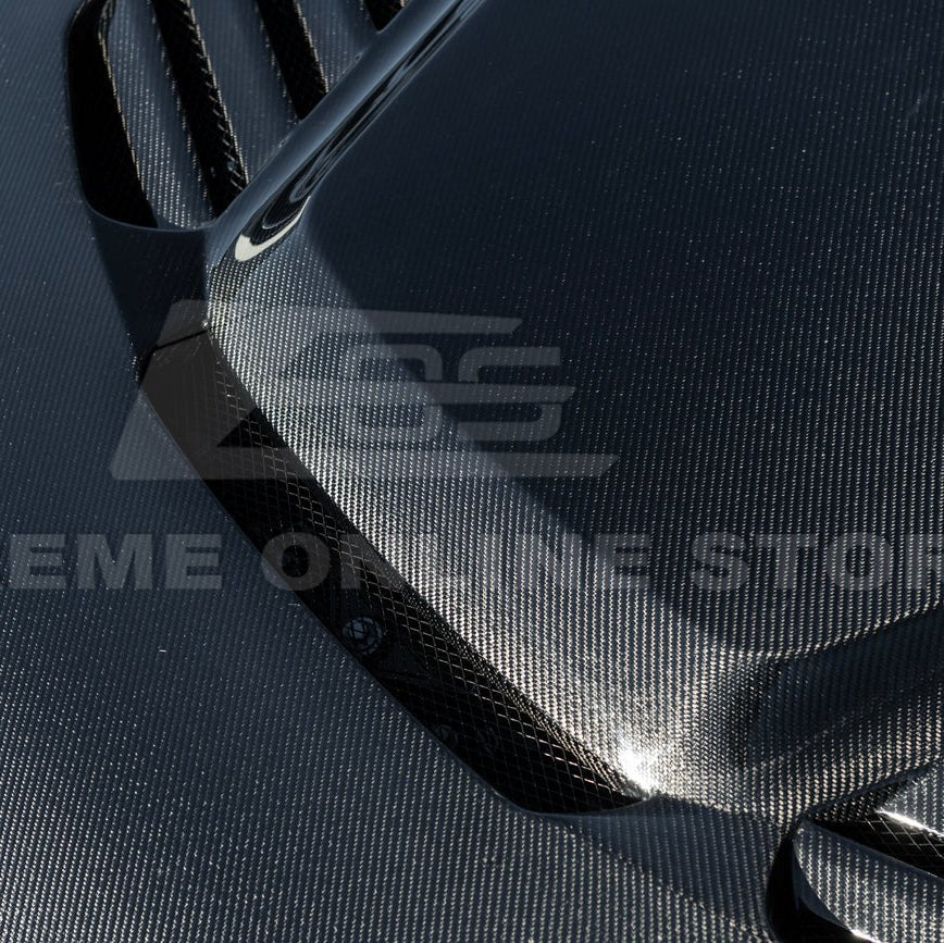BMW G87 M2 V Style Carbon Fiber Front Vented Heat Extraction Hood 2023-Up
