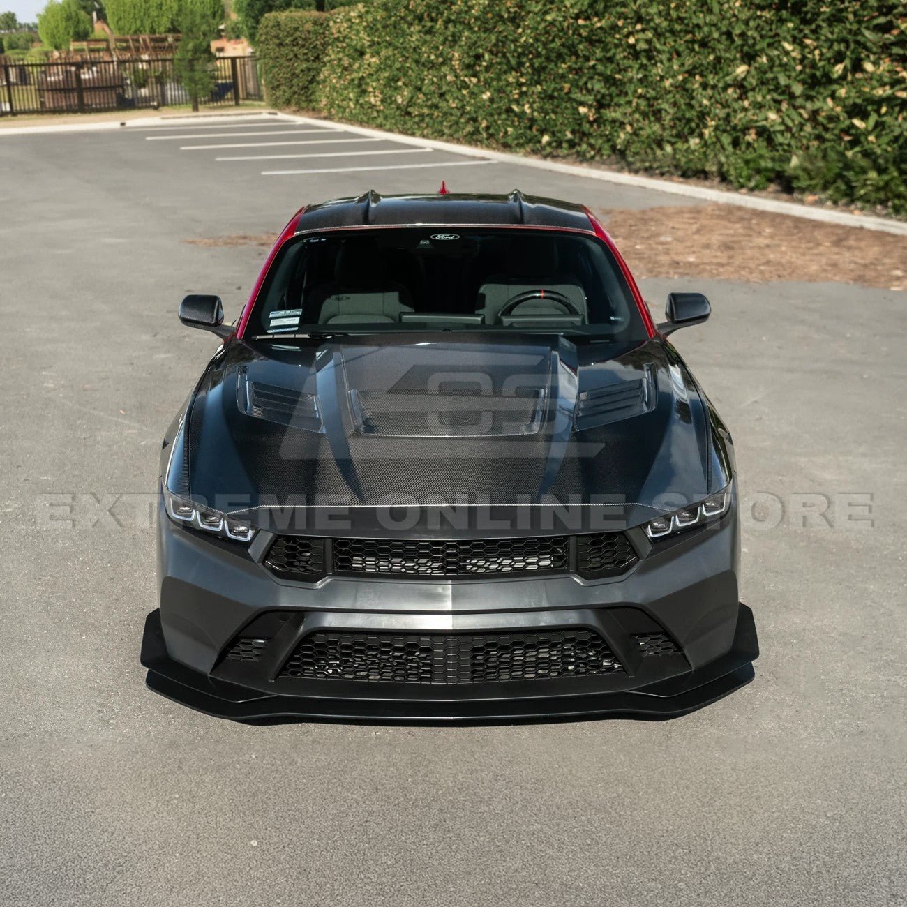 Ford Mustang Dry Carbon Fiber Roof Panel Cover S550 S650 2015–Present