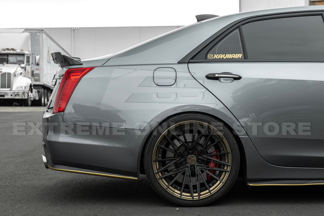 Cadillac CTS-V Gen 3 Carbon Fiber Wickerbill Rear Spoiler 2016-2019