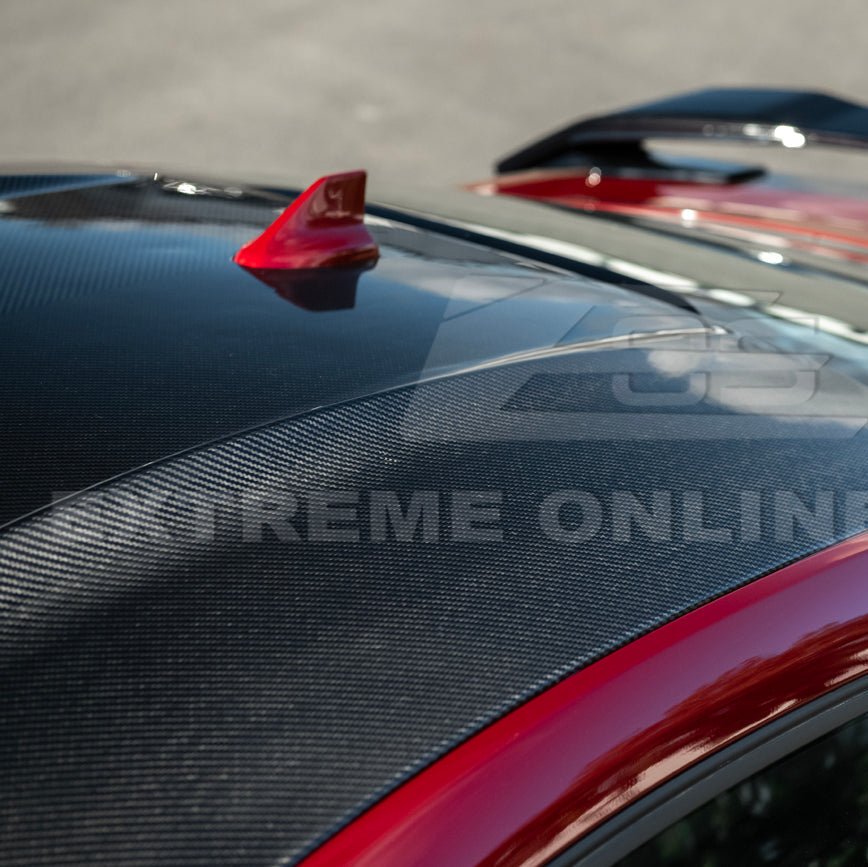 Ford Mustang Dry Carbon Fiber Roof Panel Cover S550 S650 2015–Present
