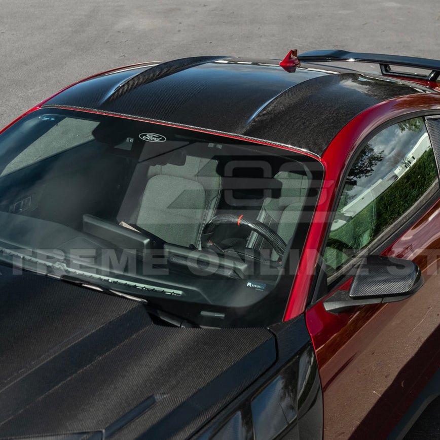 Ford Mustang Dry Carbon Fiber Roof Panel Cover S550 S650 2015–Present
