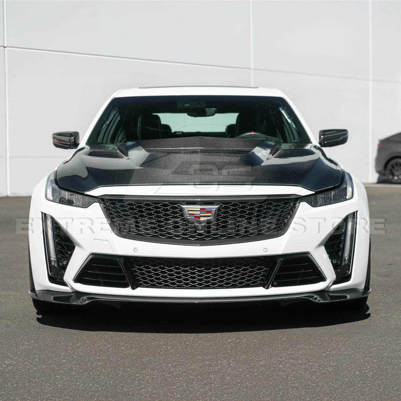 Cadillac CT5-V Blackwing Dry Carbon Fiber Front Upper & Lower Grille Trim 2022-2024