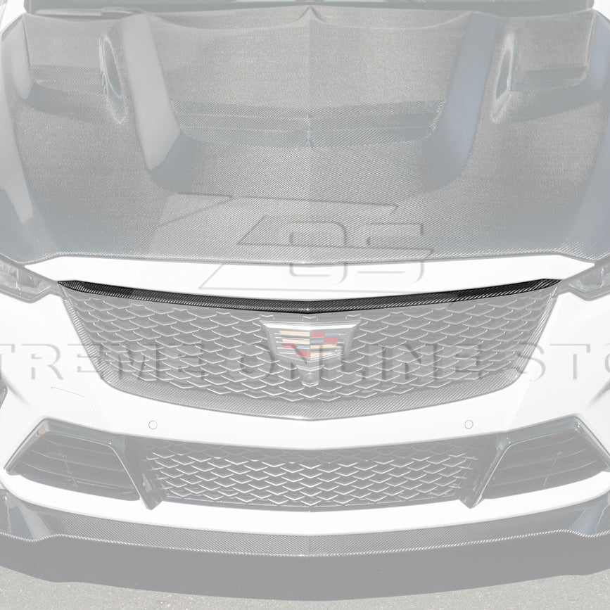 Cadillac CT5-V Blackwing Dry Carbon Fiber Front Upper & Lower Grille Trim 2022-2024