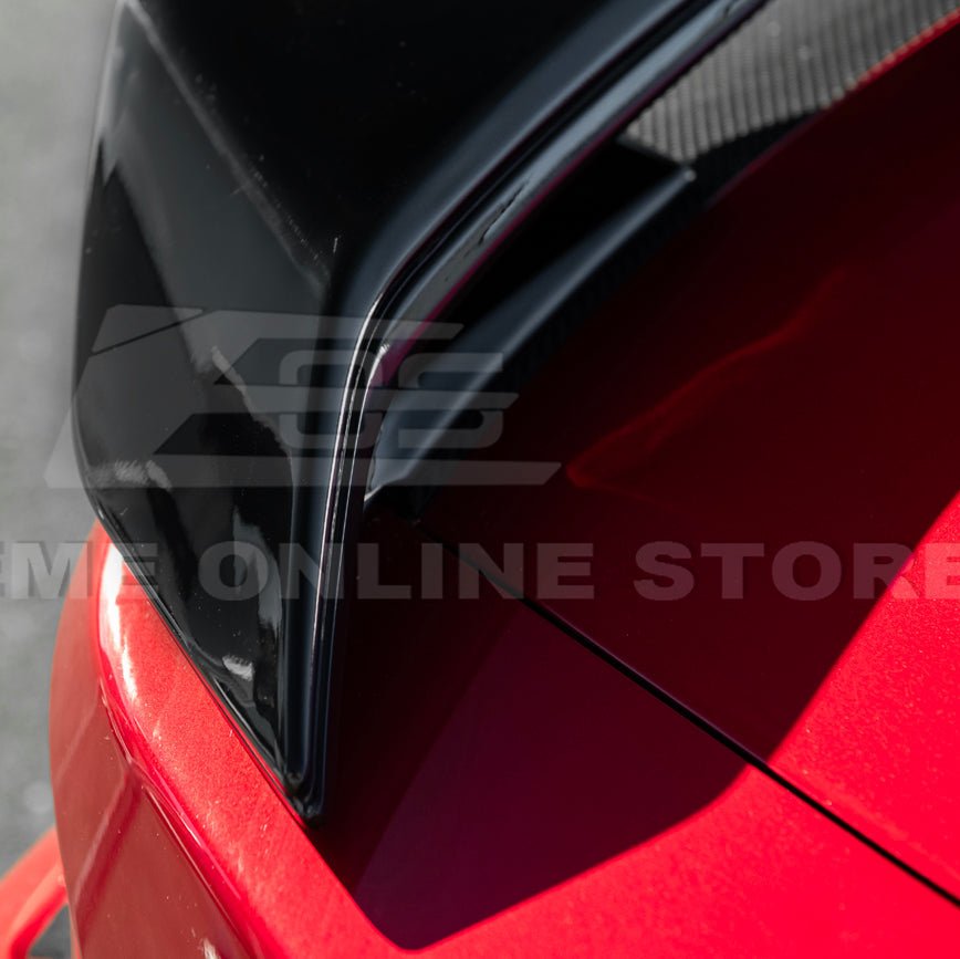 Mustang S650 Dark Horse Style Glossy Black Rear Trunk Lid Wing Spoiler 2024-Up