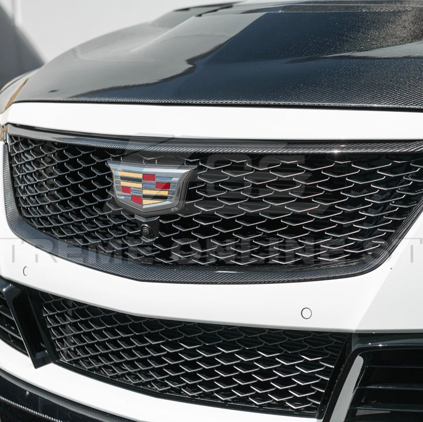 Cadillac CT5-V Blackwing Dry Carbon Fiber Front Upper & Lower Grille Trim 2022-2024