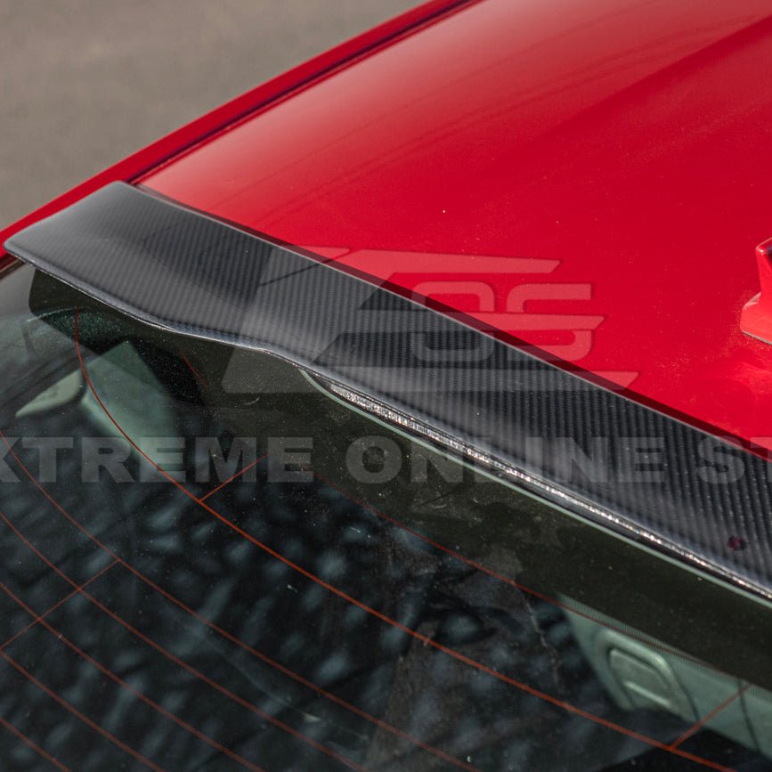 Ford Mustang S650 EOS Style Carbon Fiber Rear Roof Window Wing Spoiler 2024-Up