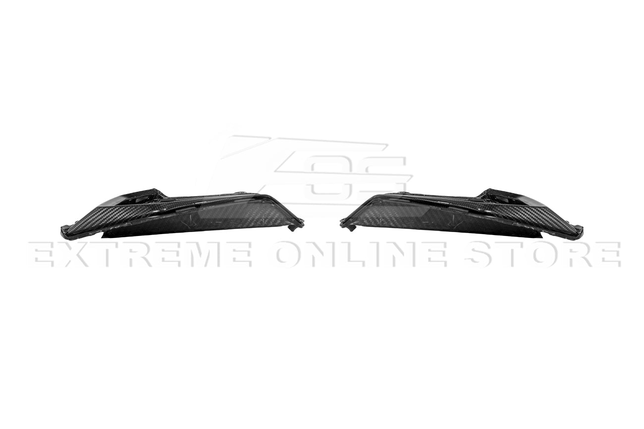 Ford Mustang S650 GT Carbon Fiber Front Side Grille Insert Set 2024-Up