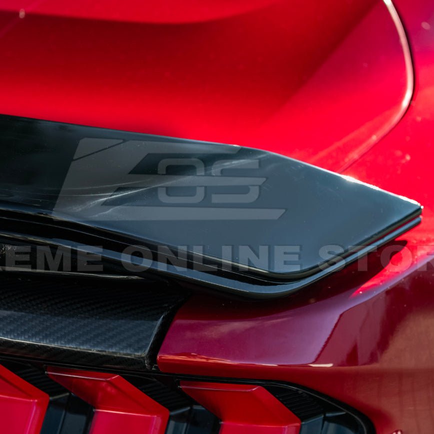 Mustang S650 Dark Horse Style Glossy Black Rear Trunk Lid Wing Spoiler 2024-Up