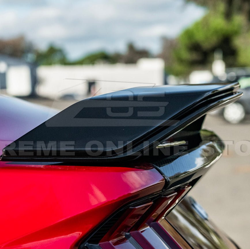 Mustang S650 Dark Horse Style Glossy Black Rear Trunk Lid Wing Spoiler 2024-Up