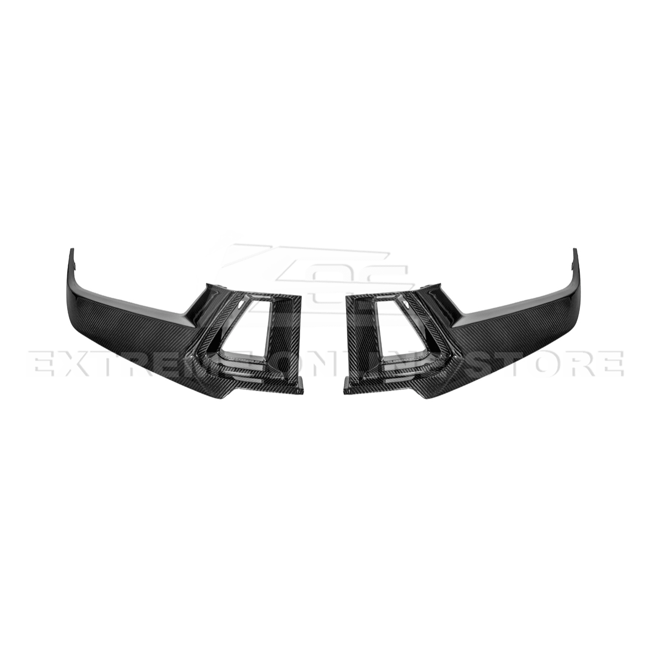 Ford Mustang S650 Dark Horse Dry Carbon Fiber Front Grille Insert Set 2024-Up