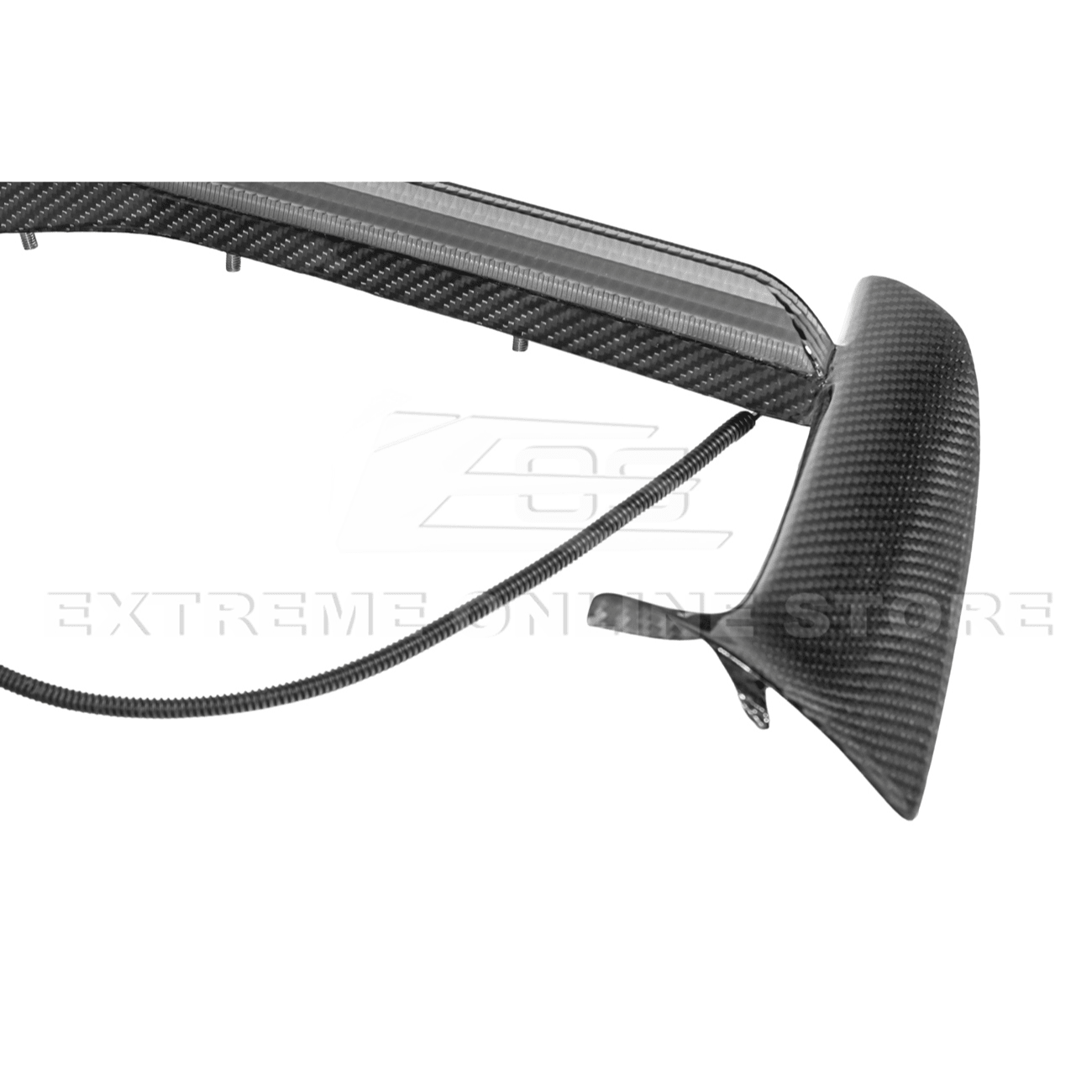 Chevrolet Corvette C8 Sequential LED DRL Light Bar Bezel Insert Carbon Flash Metallic 2020-Up