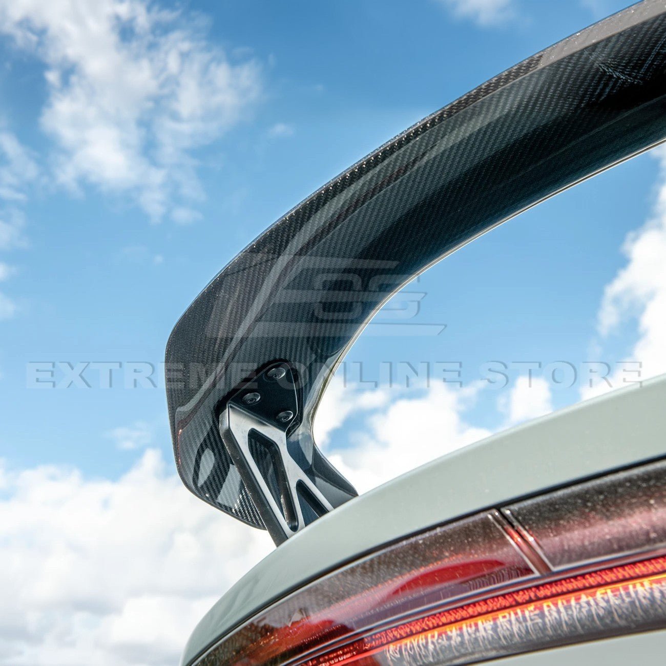 Honda Civic Type R FL5 Carbon Fiber Rear High Wing Spoiler 2023-2024