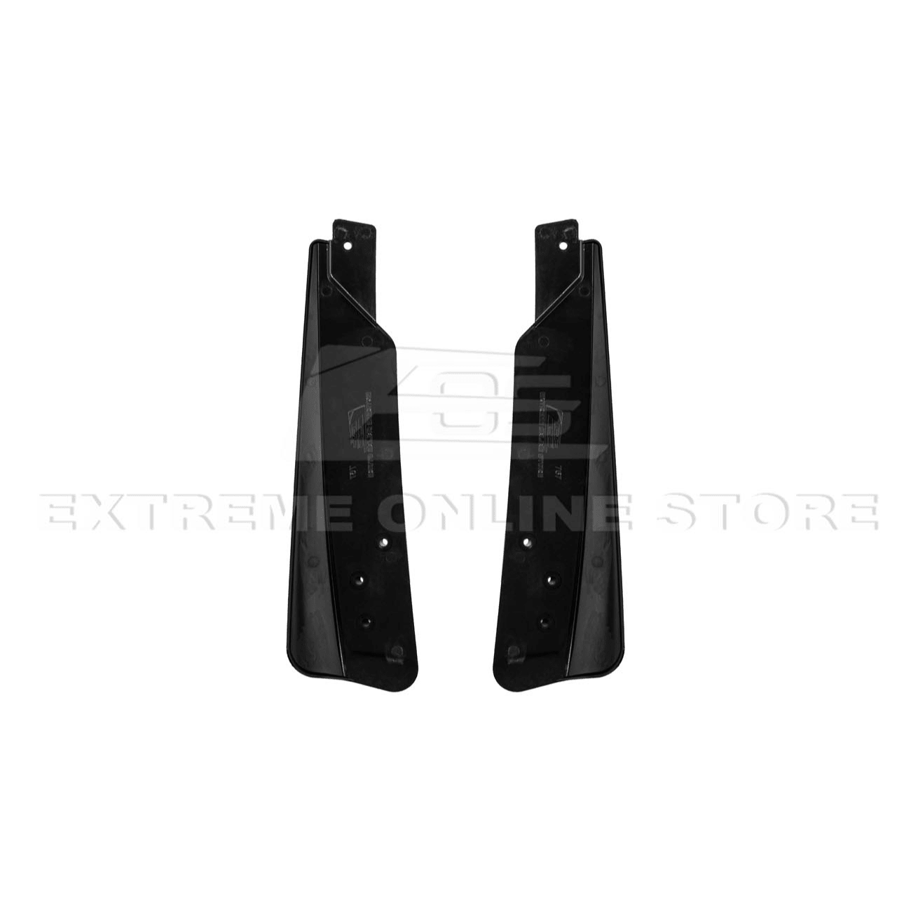Ford Mustang S650 EOS Dry Carbon Fiber Mud Flap Splash Guard Set 2024-Up