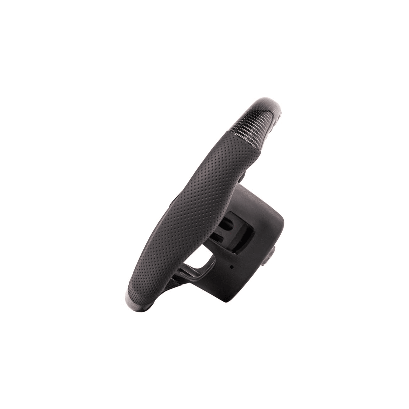 Corvette C7 Black Leather Red Stitching Carbon Fiber Steering Wheel 2014-2018