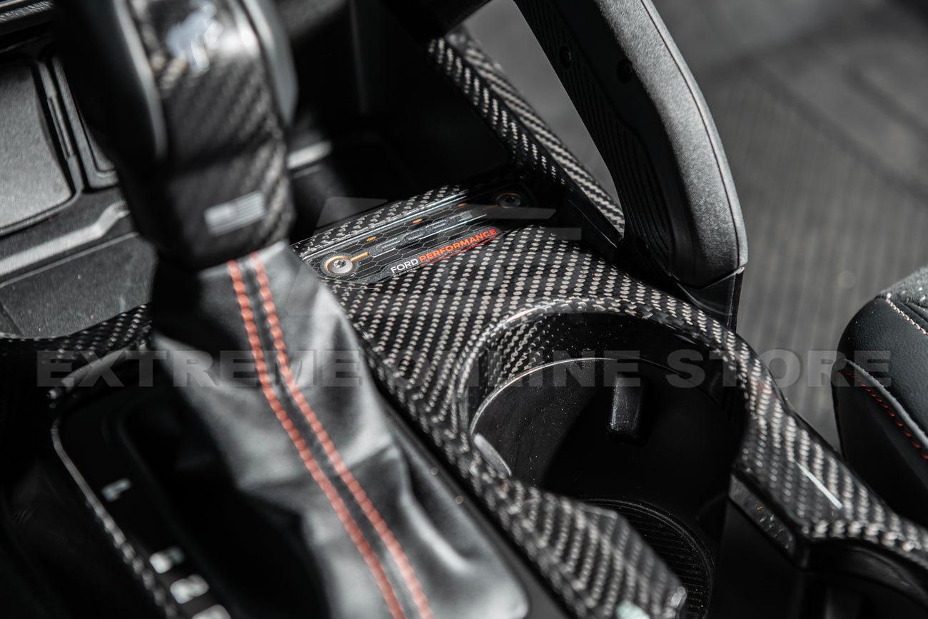 Ford Bronco Factory Style Carbon Fiber Center Gear Shift Panel Trim Cover 2021-Up