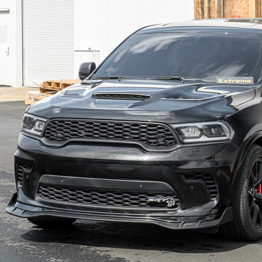Dodge Durango SRT Hellcat Matte Black Front Splitter 2021-Up