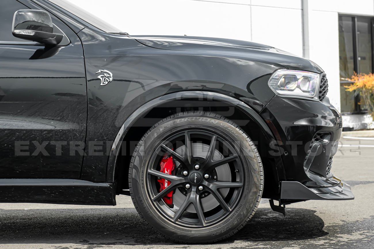 Dodge Durango SRT Hellcat Matte Black Front Splitter 2021-Up