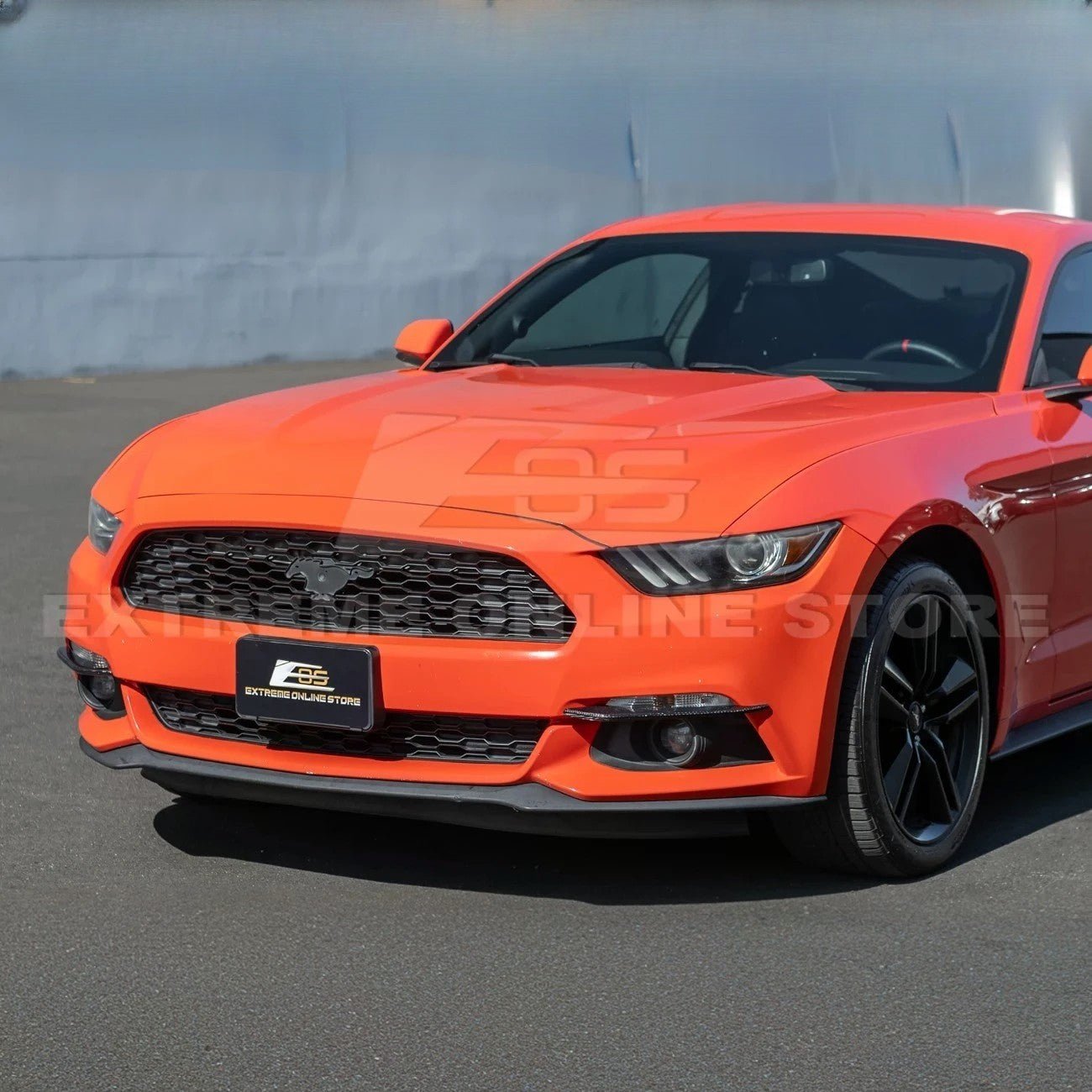 Ford Mustang S550 Dry Carbon Fiber Fog Light Eyebrow Trim Pair 2015-2017