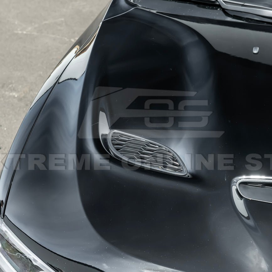 Dodge Durango WD SRT Hellcat Style Primed Black Front Air Vented Hood 2011-Up