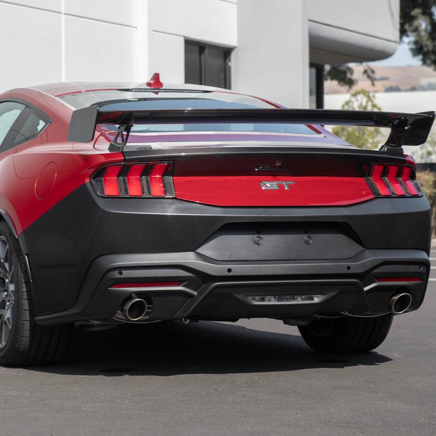 Ford Mustang S650 Style Primed Black Rear Bumper Cover 2024-Up
