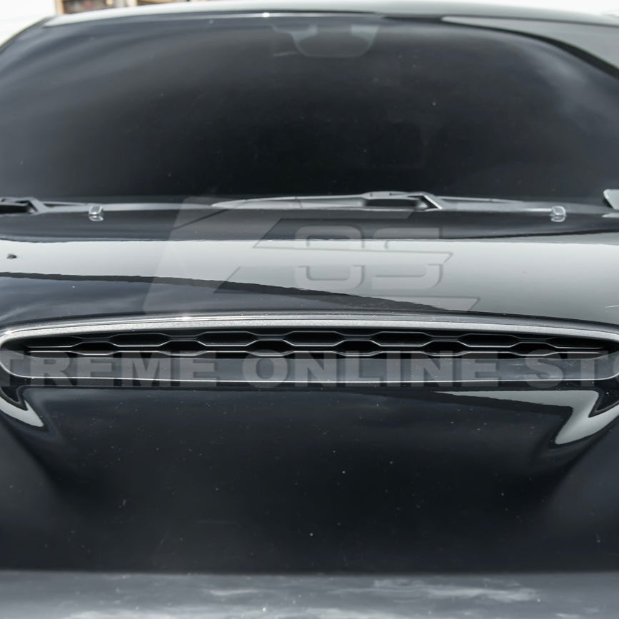 Dodge Durango WD SRT Hellcat Style Primed Black Front Air Vented Hood 2011-Up