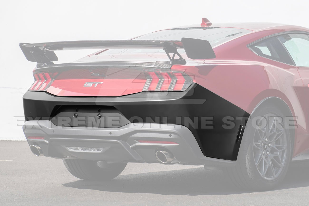 Ford Mustang S650 Style Primed Black Rear Bumper Cover 2024-Up