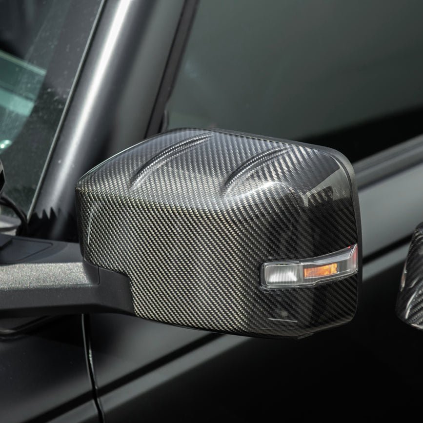 Ford Bronco Factory Style Carbon Fiber Mirror Cap Cover Pair 2021-Up