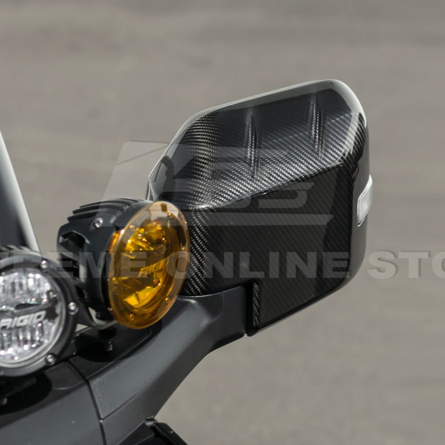 Ford Bronco Factory Style Carbon Fiber Mirror Cap Cover Pair 2021-Up