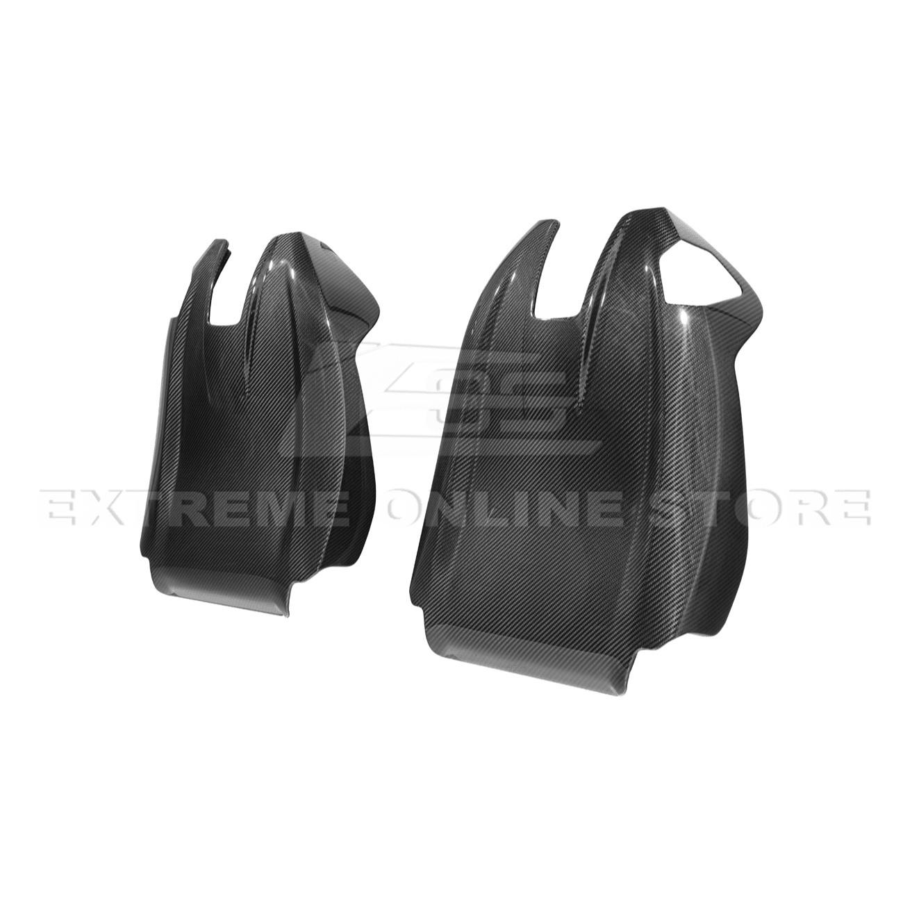 BMW G87 G82 M2 M4 Dry Carbon Fiber Full Seat Back Cover Pair 2021-Up