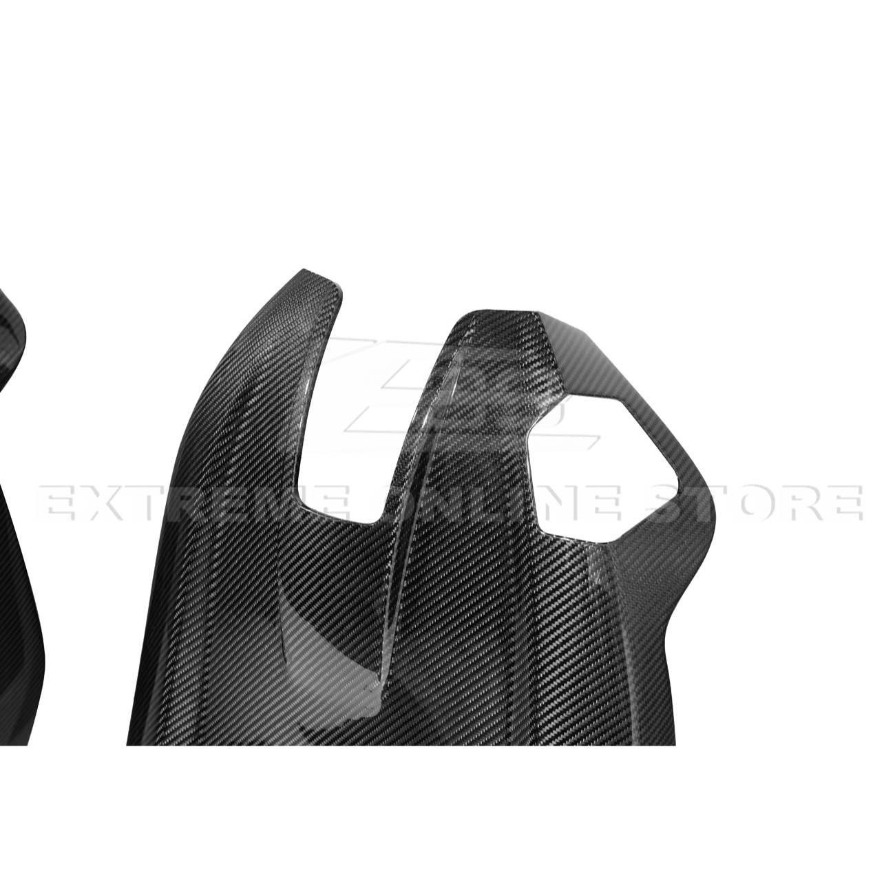 BMW G87 G82 M2 M4 Dry Carbon Fiber Full Seat Back Cover Pair 2021-Up