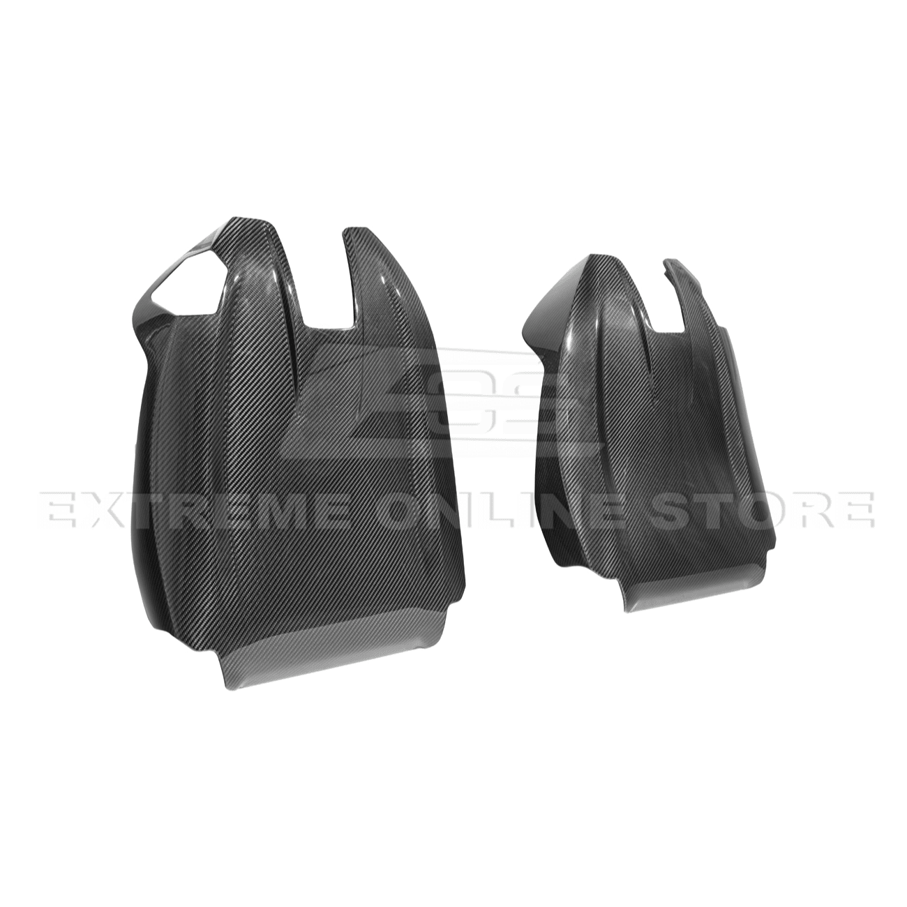 BMW G87 G82 S58 Dry Carbon Fiber Seat Back Cover Pair 2021-2026