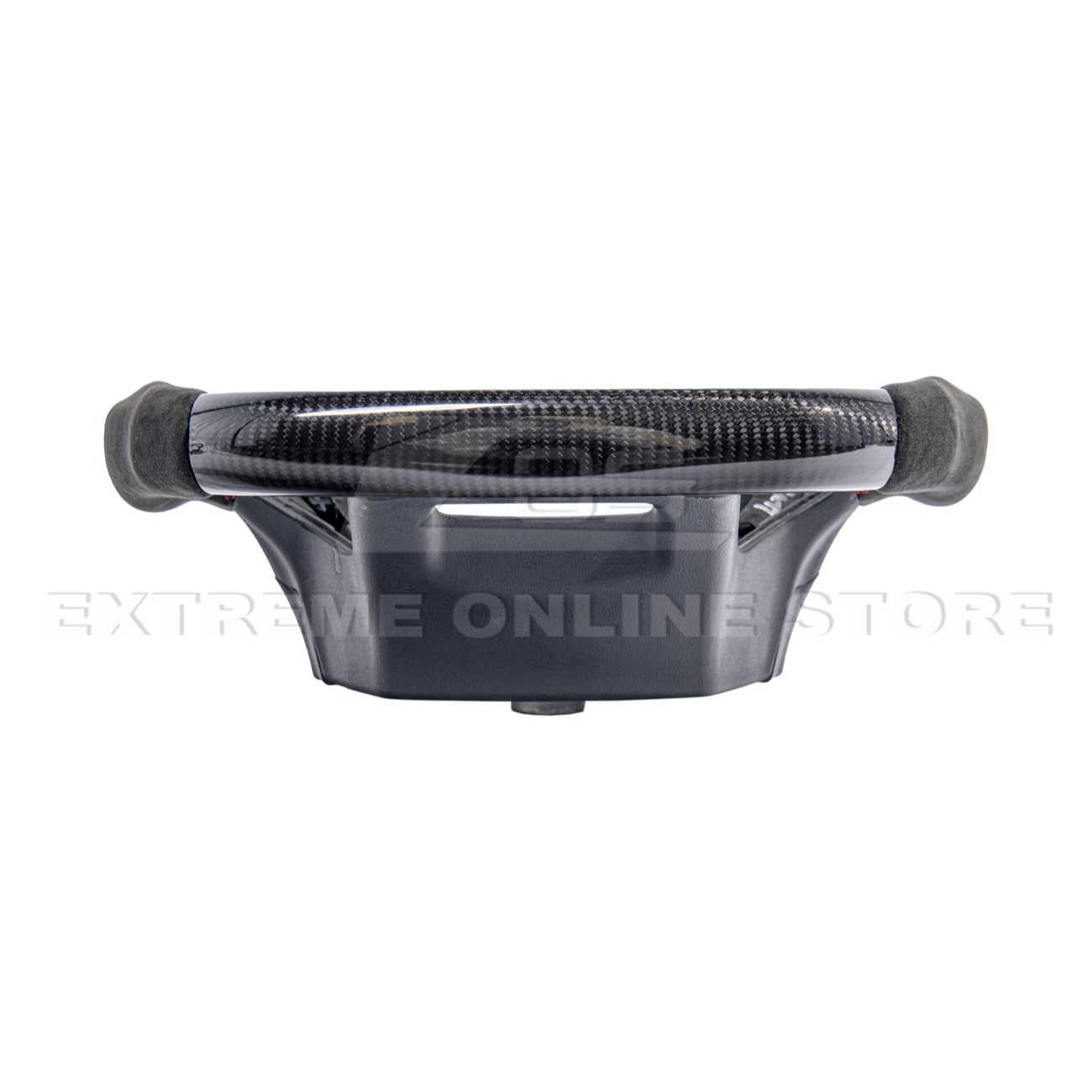 Ford F-150 Carbon Fiber Steering Wheel Alcantara Red Stripe 2021-Up