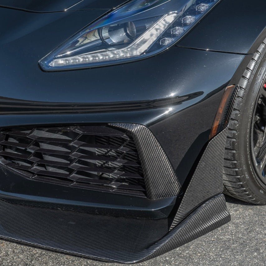 Carbon Fiber Vent Brows – Fits Corvette C7 ZR1