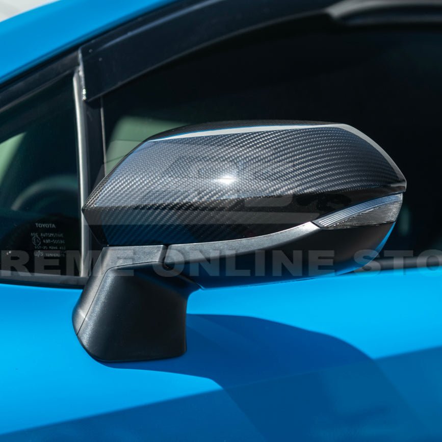 Toyota Corolla E210 JDM Style Dry Carbon Fiber Mirror Cover Cap Pair 2019-Up