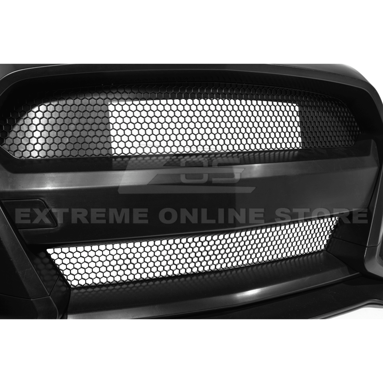 Ford Mustang S197 S550 GT500 Style Primed Black Front Bumper 2010-2014