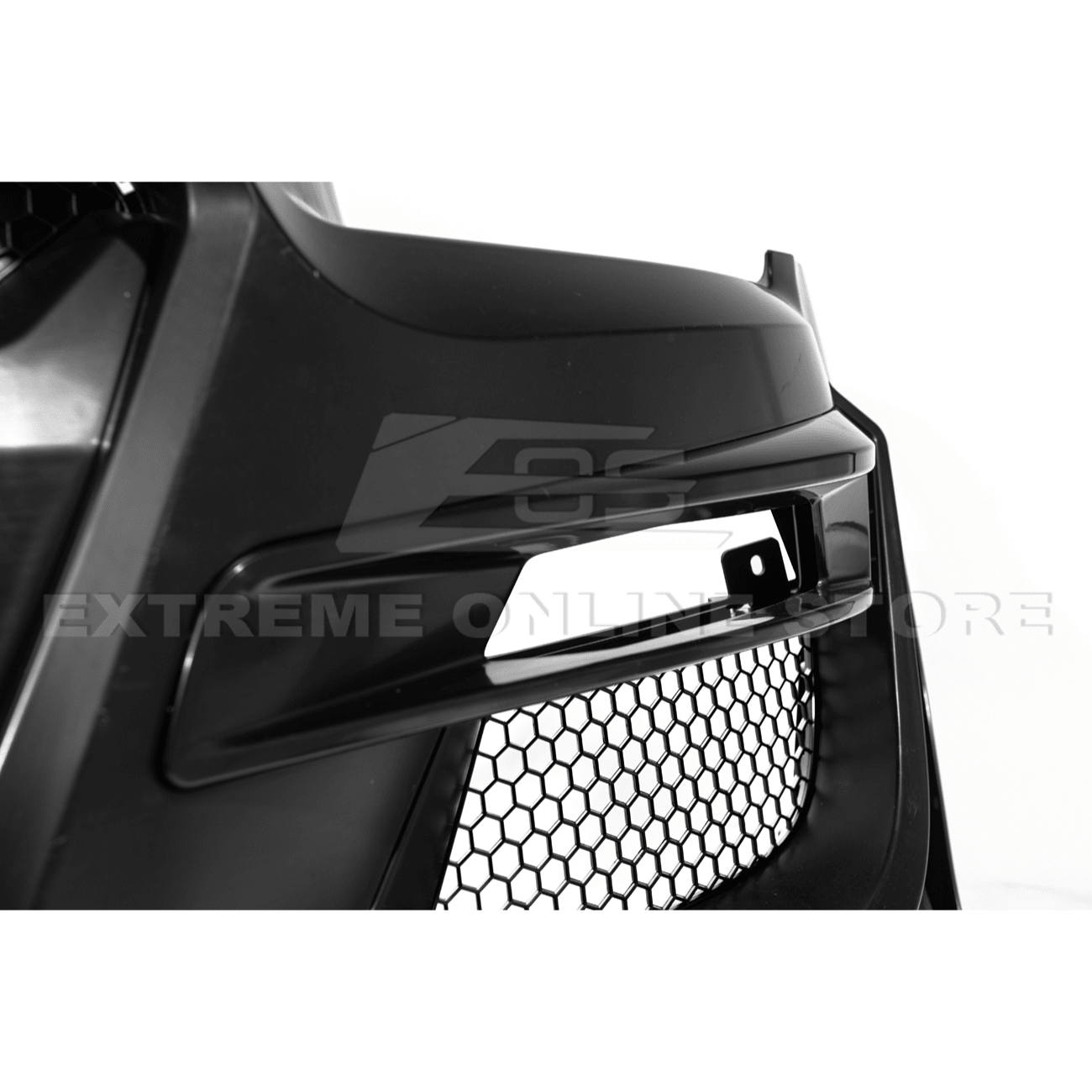 Ford Mustang S197 S550 GT500 Style Primed Black Front Bumper 2010-2014