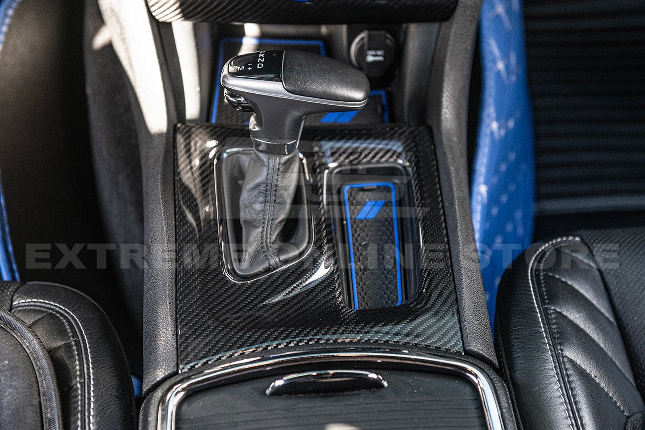 Dodge Charger Factory Style Carbon Fiber Gear Shift Cover 2015-2023