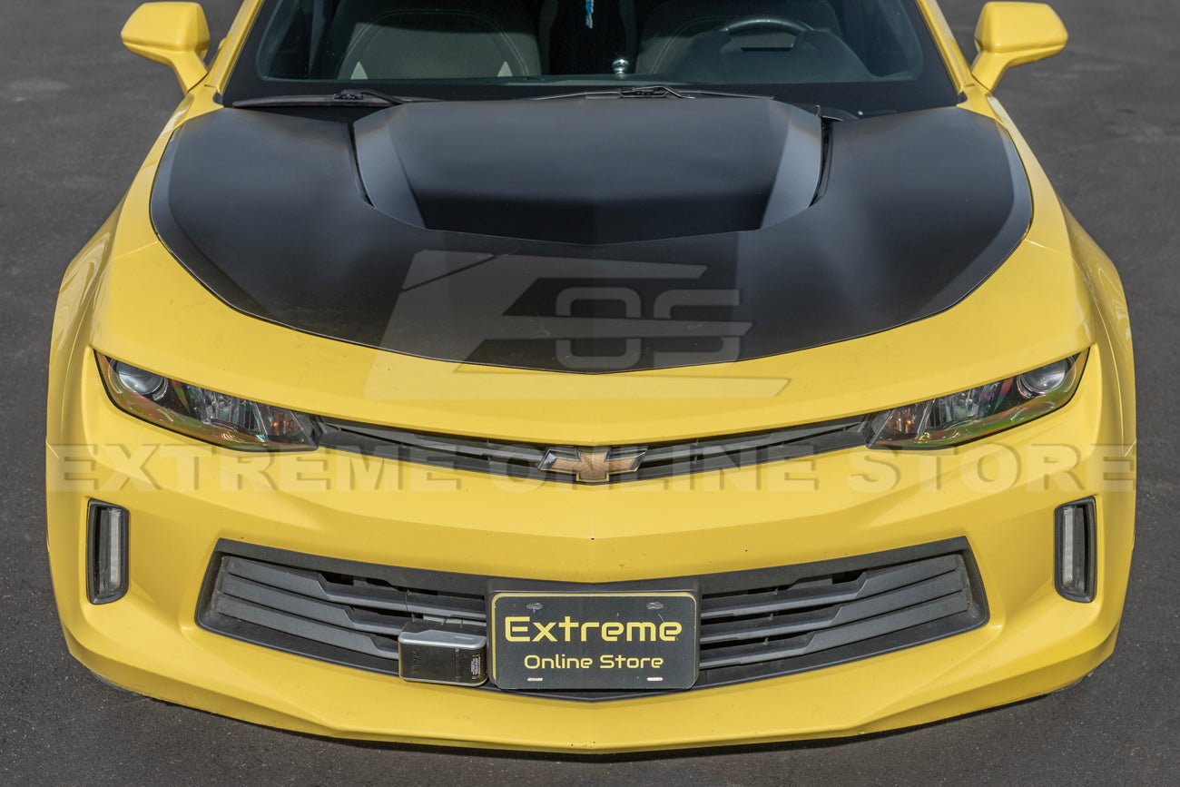 Chevrolet Camaro 6th Gen ZL1 Style Carbon Fiber Front Hood Cover 2016-Up