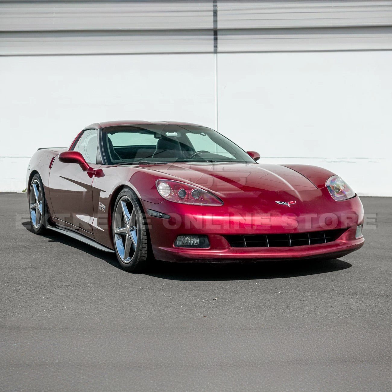 Chevrolet Corvette C6 OEM Style Clear Lens Painted Housing HID Headlights 2005-2013