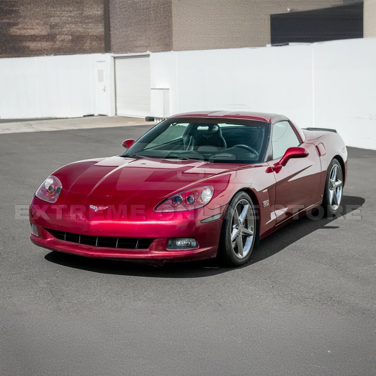 Chevrolet Corvette C6 OEM Style Clear Lens Painted Housing HID Headlights 2005-2013