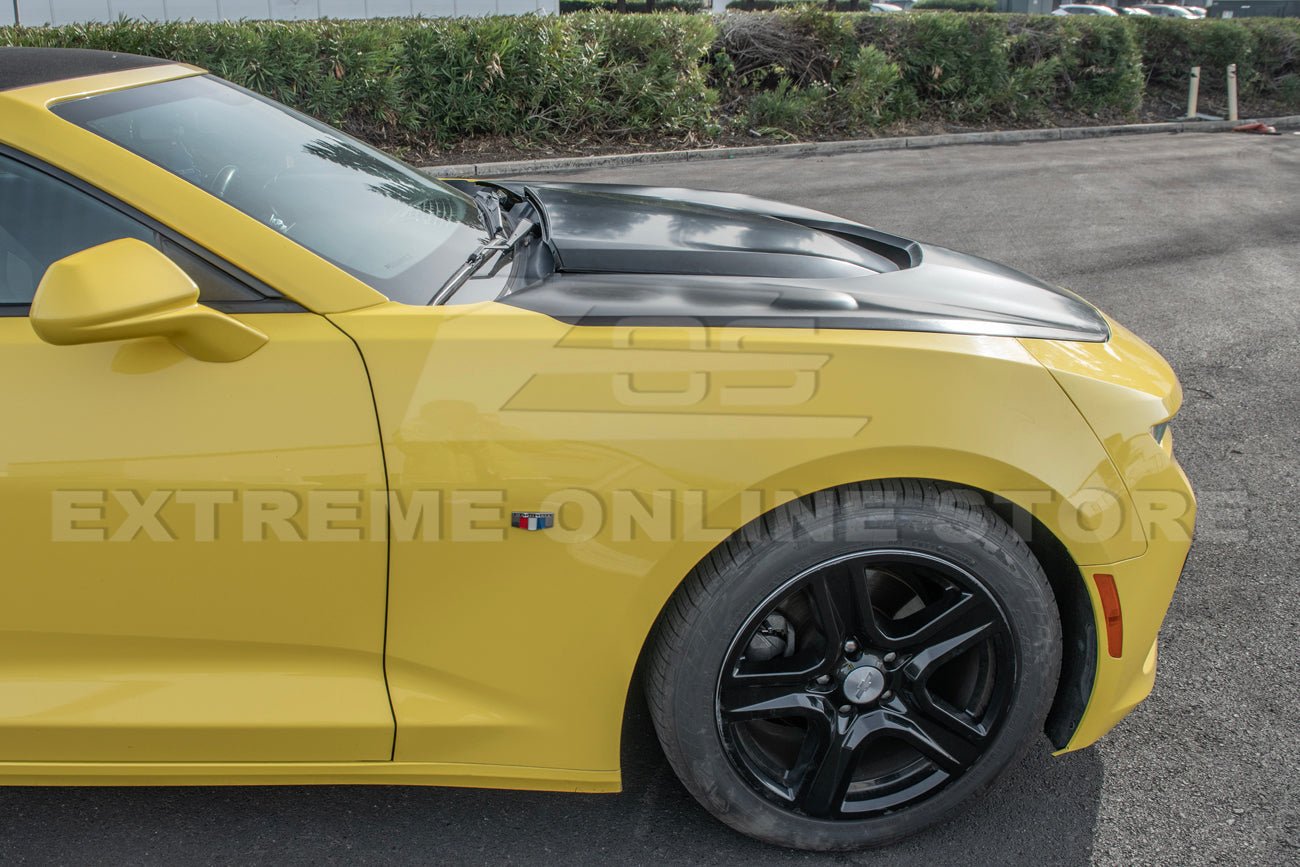 Chevrolet Camaro 6th Gen ZL1 Style Carbon Fiber Front Hood Cover 2016-Up