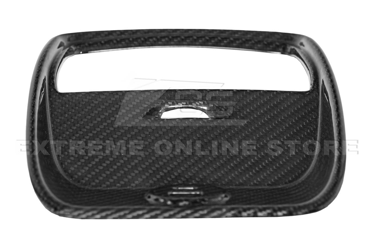 Ford Mustang Mach-E Factory Style Dry Carbon Fiber Rear AC Panel Cover 2021-Up