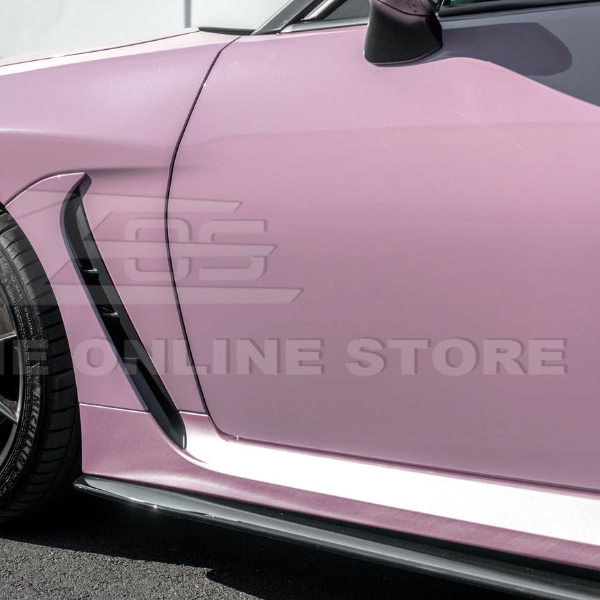 Toyota GR86 AS Style Matte Black Front Splitter and Side Skirt Kit 2022-Up