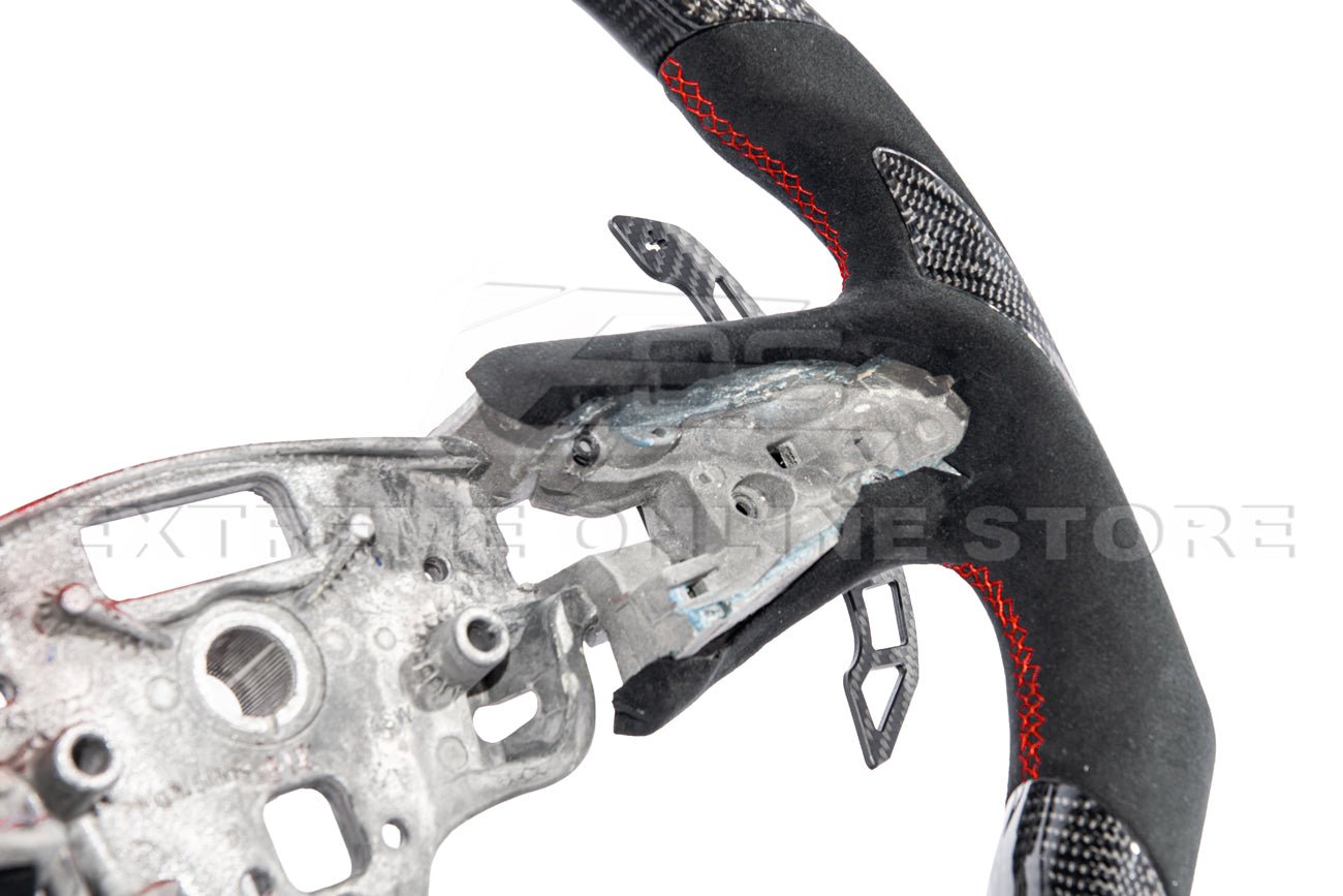 Cadillac CT4 CT5 V Carbon Fiber Magnetic Paddle Shifters 2020-Up