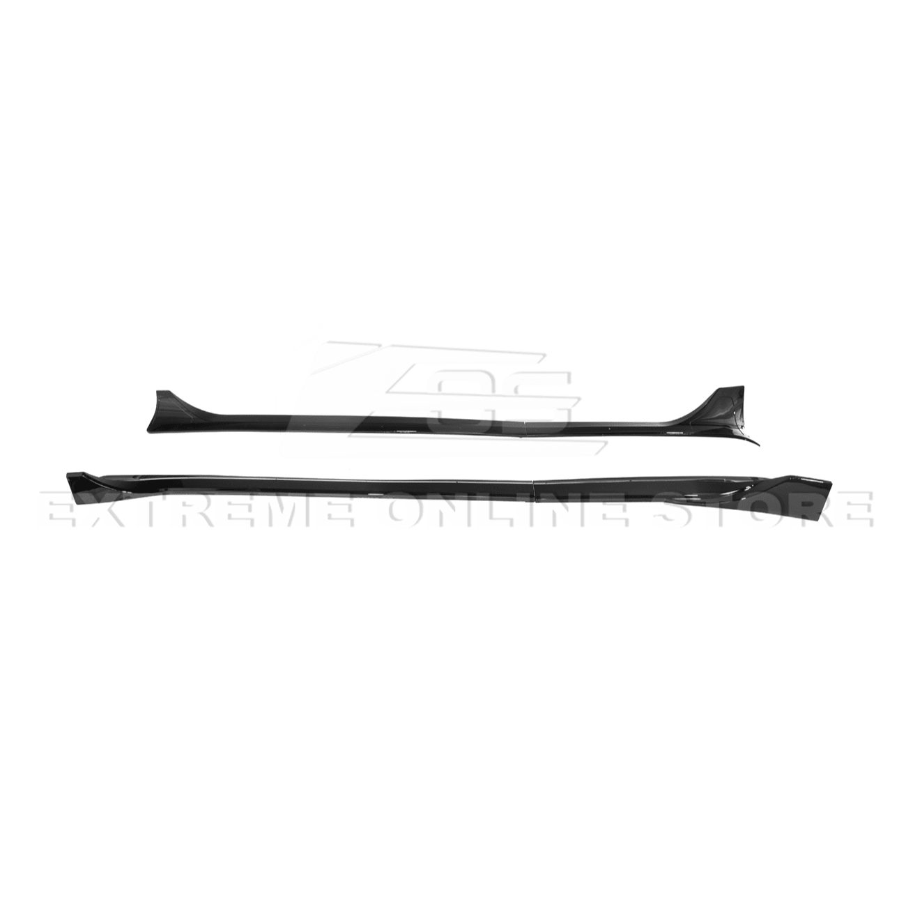 Tesla Model Y Track Style Gloss Black Front Lip Side Skirts Rear Spoiler Body Kit 2025-Up