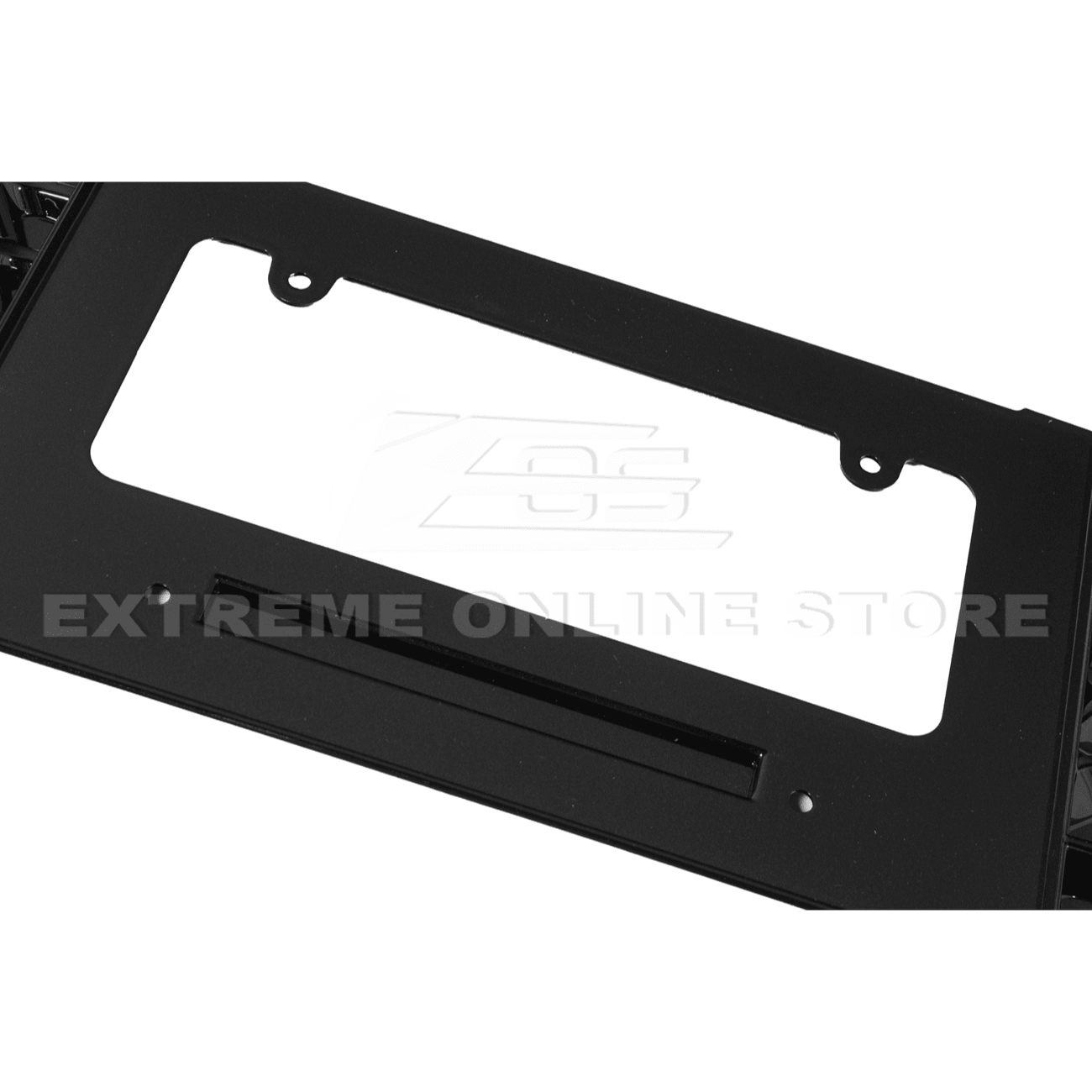 Chevrolet Corvette C8 Z06 E-Ray Carbon Flash Metallic License Plate Backing 2020-Up
