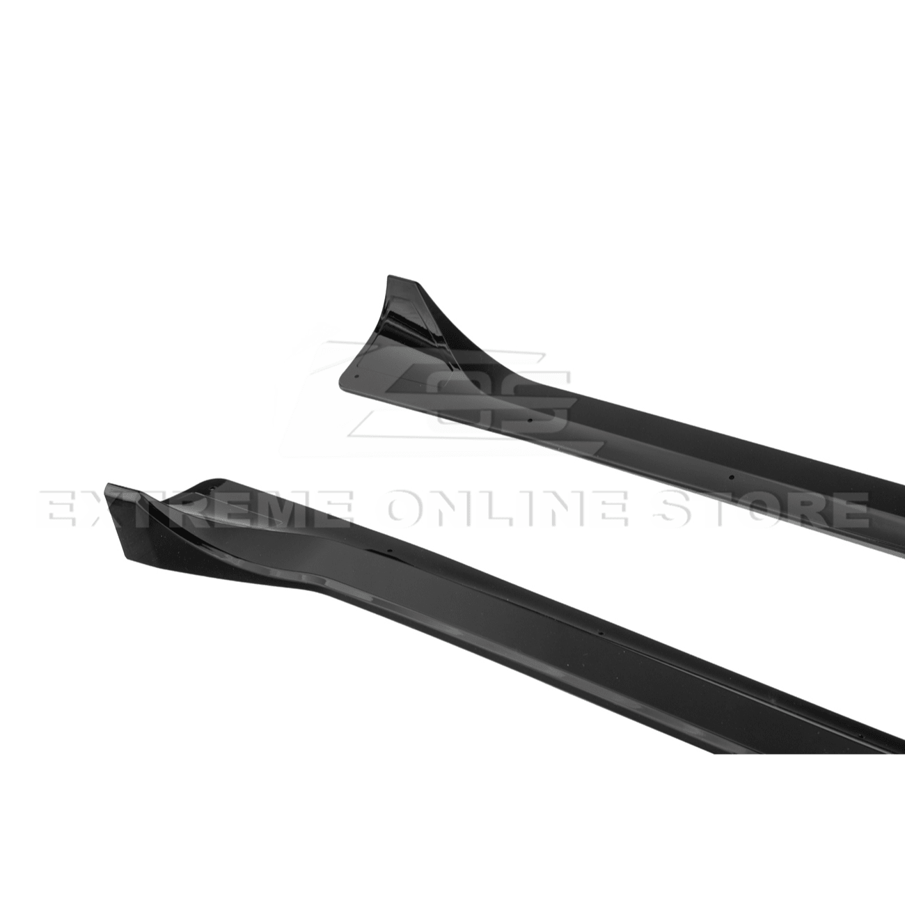 Tesla Model Y Track Style Gloss Black Front Lip Side Skirts Rear Spoiler Body Kit 2025-Up