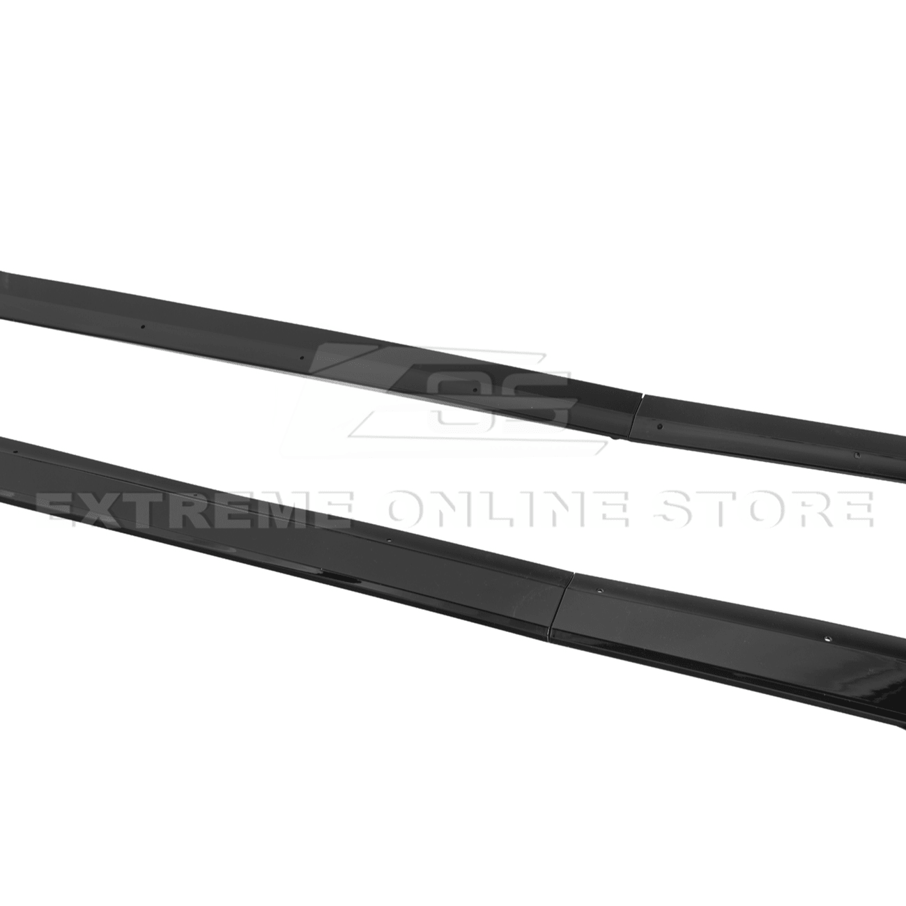 Tesla Model Y Track Style Gloss Black Front Lip Side Skirts Rear Spoiler Body Kit 2025-Up