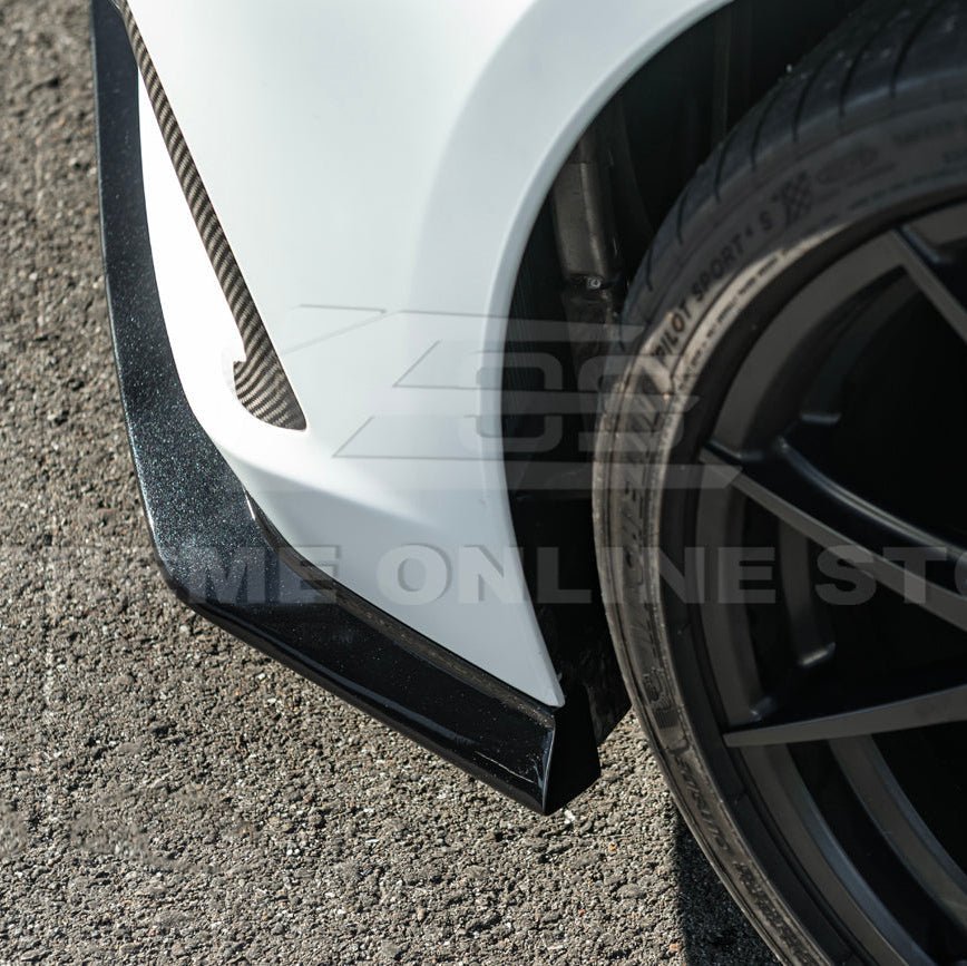 Corvette C8 Stingray Dry Carbon Fiber Front Splitter Z06 Z07 Conversion Package 2020-Up